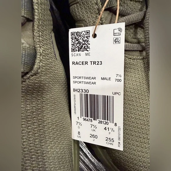 Adidas Racer TR23 Running Shoe Athletic Sneakers Footwear men’s size 8 - Picture 4 of 7